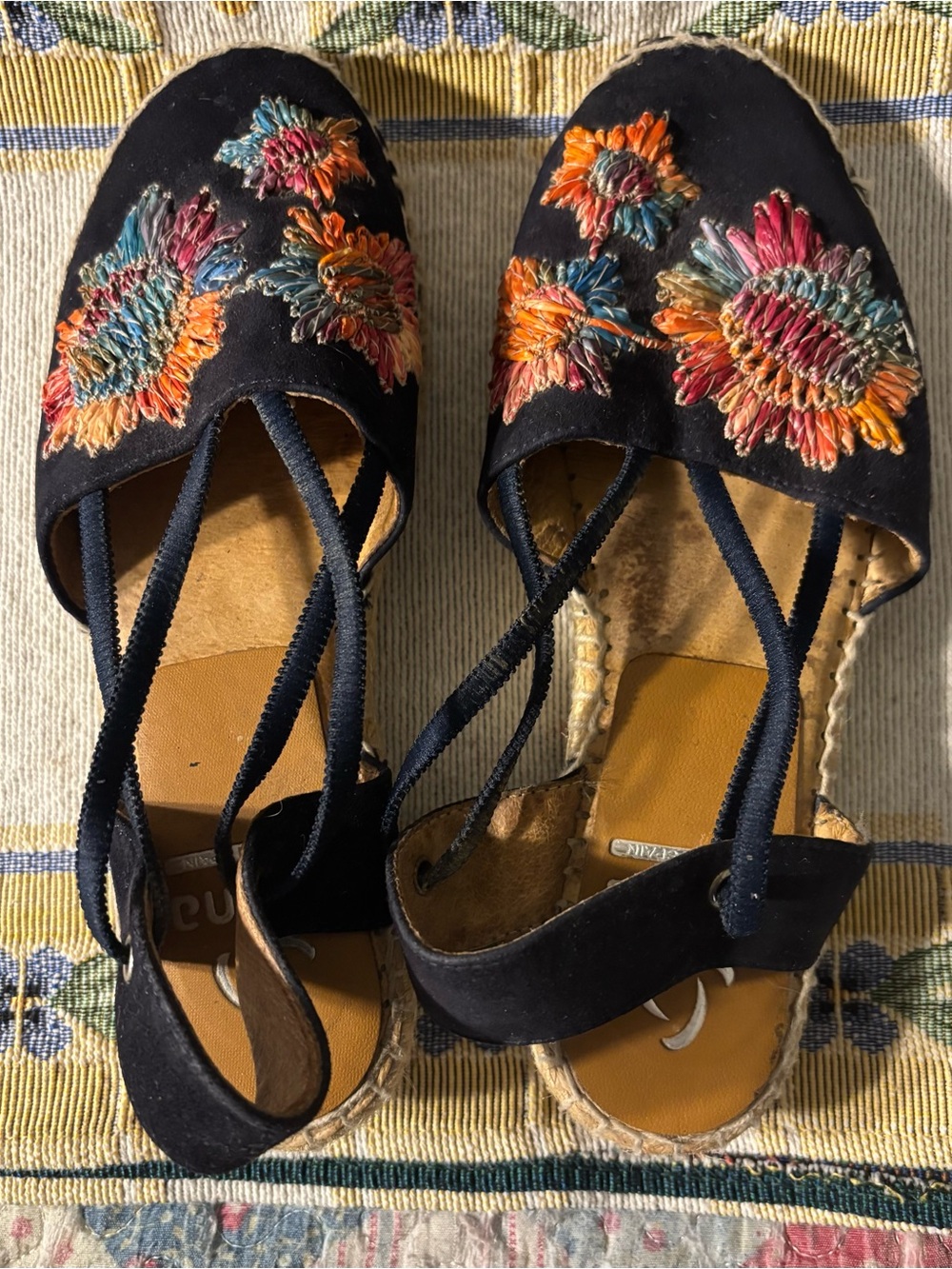 Kanna Sundance Floral Size 36 (6) Sandals